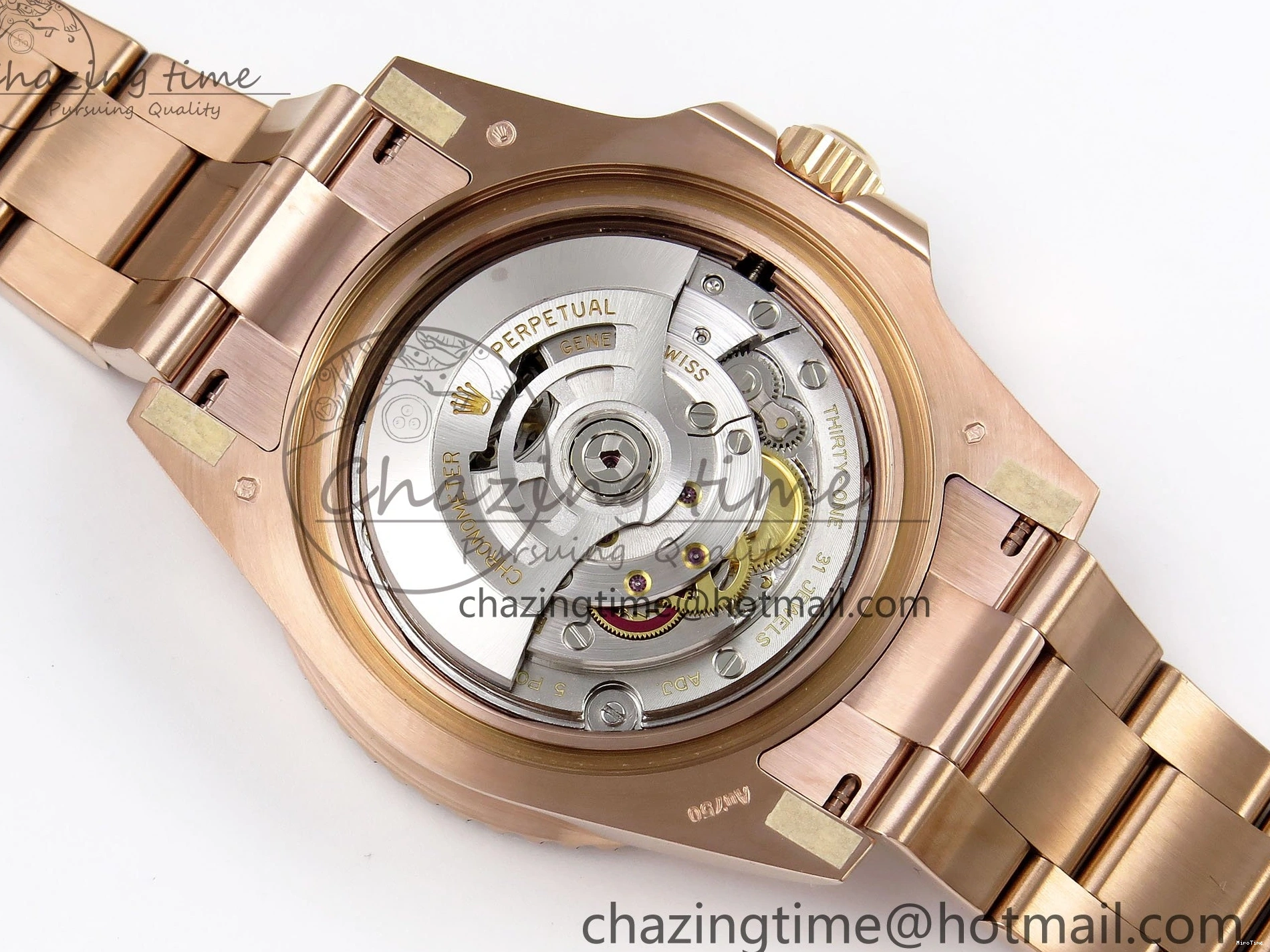 MiroTime 0312 GMT-Master II 126715 CHNR ARF 1:1 Best Edition Black Dial on RG Bracelet VR3285 CHS FastDry 1660